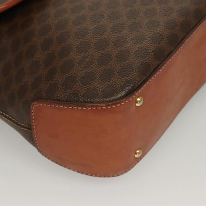 Celine Triomphe vintage handbag Macadam canvas, BROWN, CANVAS, Handbag