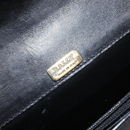 Bally Handbag Leather, Black, Leather, Handbag