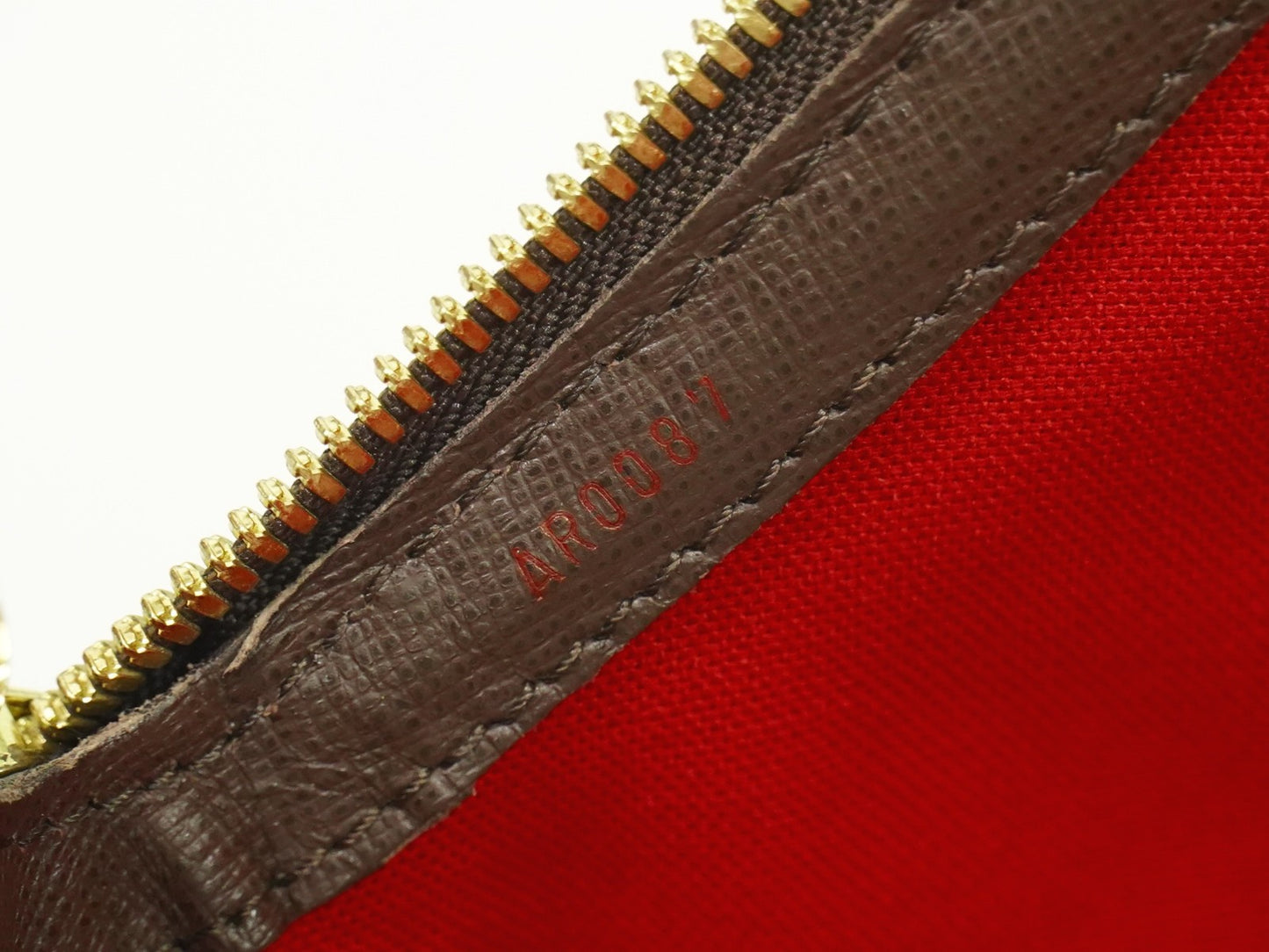 Louis Vuitton Belem Handbag Damier, BROWN, CANVAS, Handbag