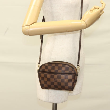 Louis Vuitton Ipanema Handbag Damier, BROWN, CANVAS, Shoulder bag