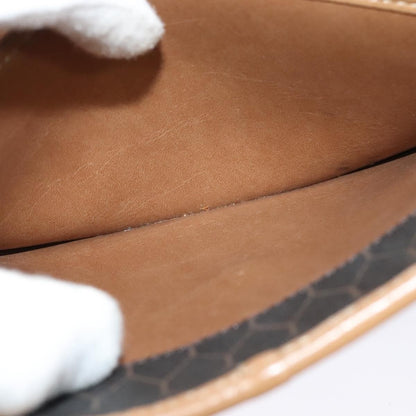 Christian Dior Vintage Honeycomb chain Canvas, BLACK, CANVAS, Handbag