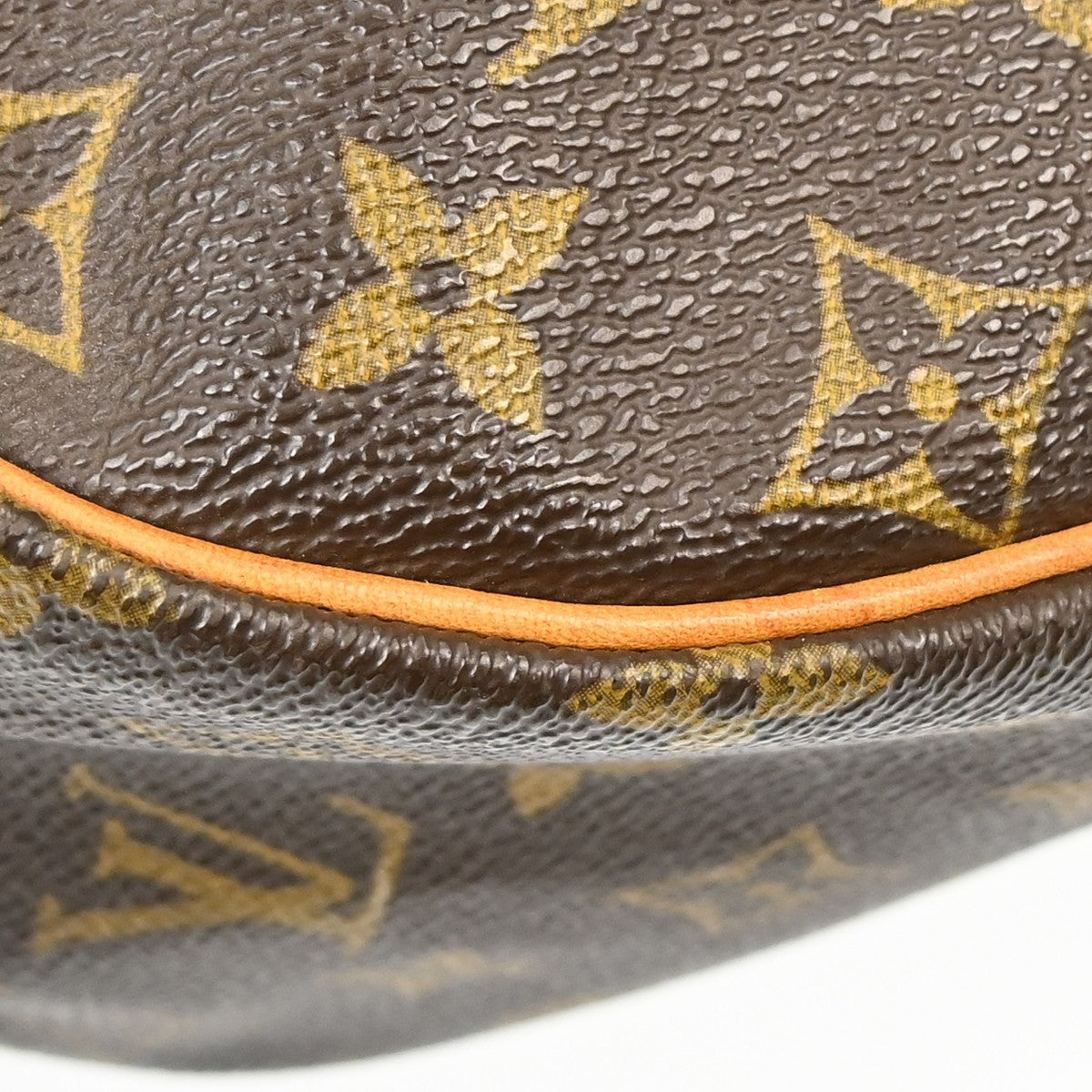 Louis Vuitton Saumur Handbag Monogram Canvas, Brown, Canvas, Shoulder Bag