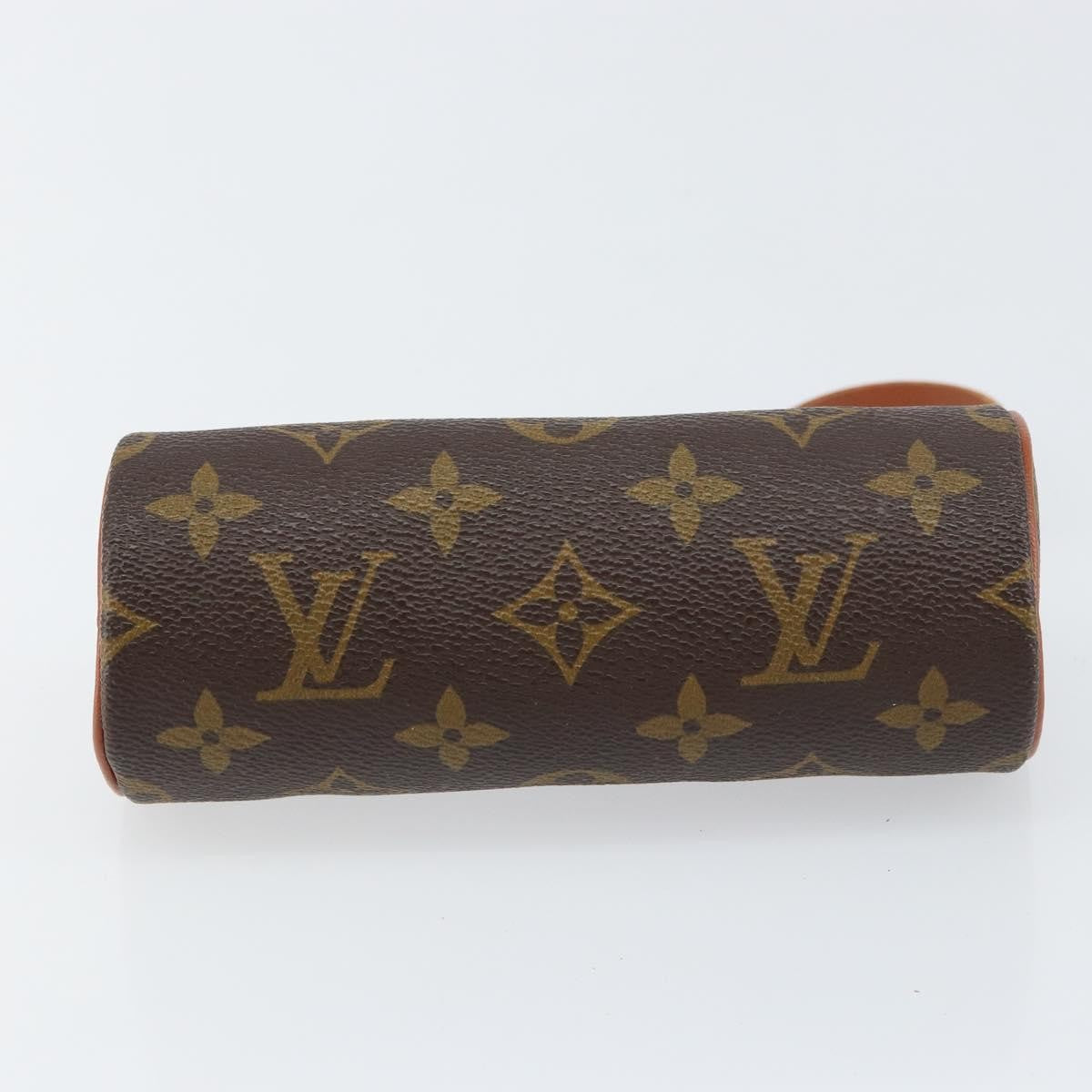 Louis Vuitton Papillon Pochette Monogram Canvas, BROWN, CANVAS, Clutche & pouche