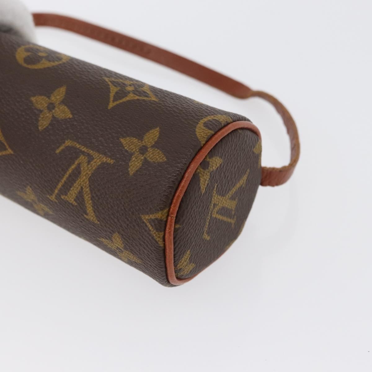 Louis Vuitton Papillon Pochette Monogram Canvas, BROWN, CANVAS, Clutche & pouche
