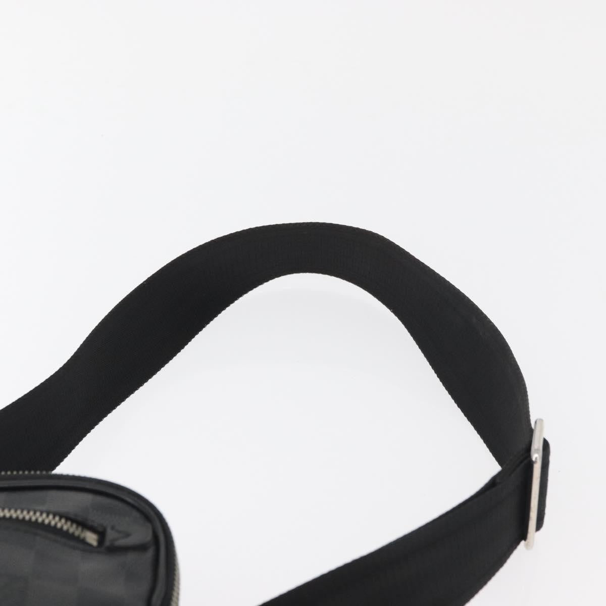 Louis Vuitton Ambler Waist Bag Damier Graphite, Gray, Canvas, Shoulder Bag