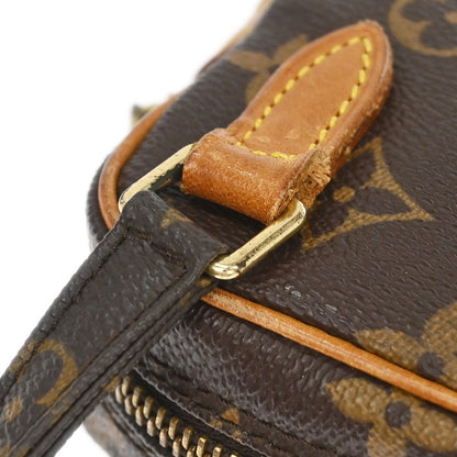 Louis Vuitton Pochette Marly Bandouliere Bag Monogram Canvas, Brown, Canvas, Clutch