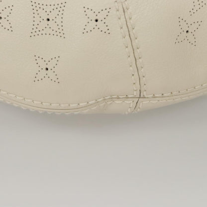 Louis Vuitton Onatah Hobo Mahina Leather, BEIGE, LEATHER, Shoulder bag