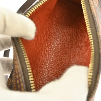 Louis Vuitton Papillon Pochette Damier, BROWN, CANVAS, Clutche & pouche