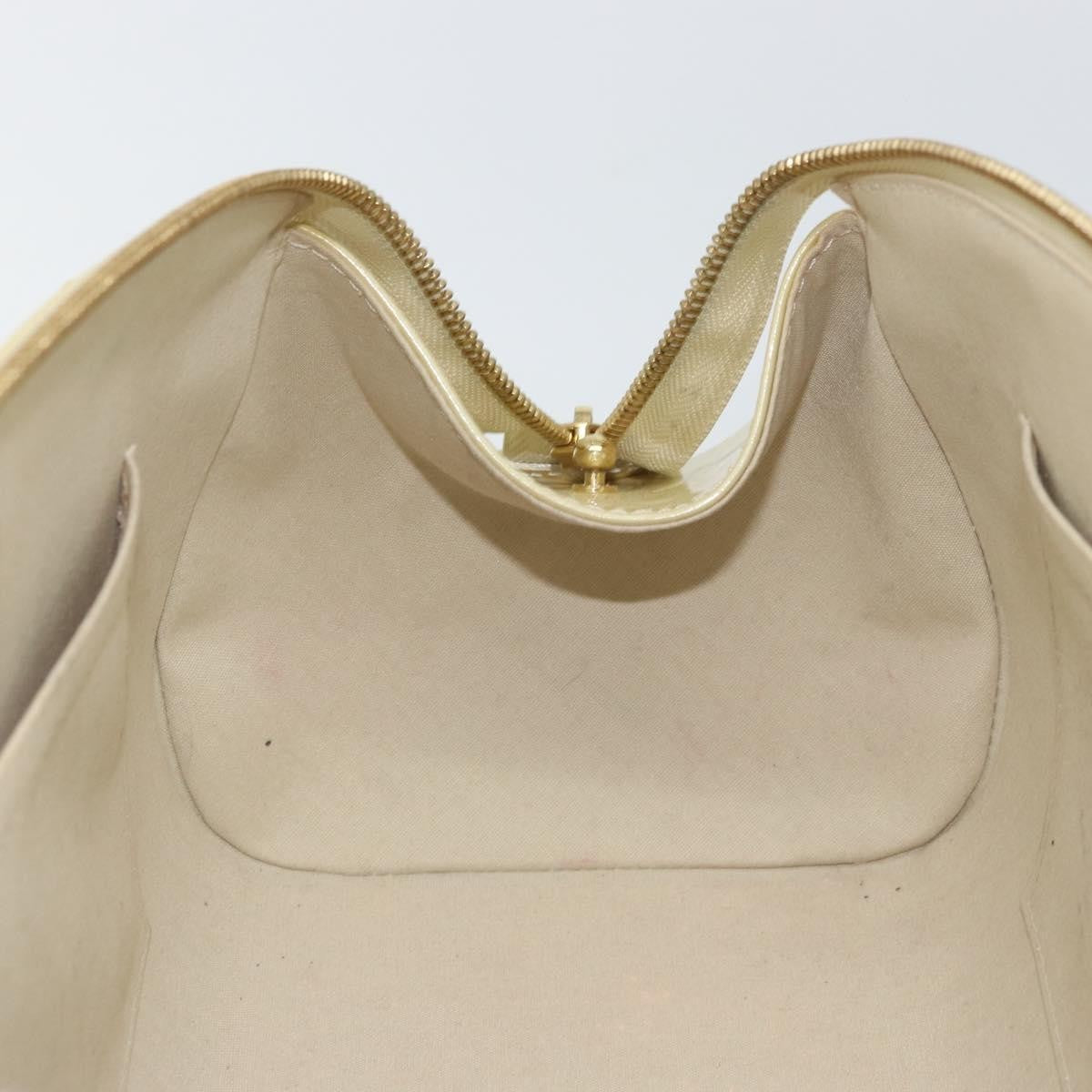 Louis Vuitton Sherwood Handbag Monogram Vernis, BEIGE, PATENT_LEATHER, Handbag