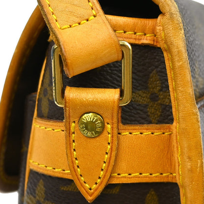 Louis Vuitton Sologne Handbag Monogram Canvas, Brown, Canvas, Shoulder Bag
