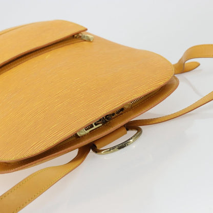 Louis Vuitton Gobelins Backpack Epi Leather, Yellow, Leather, Backpack