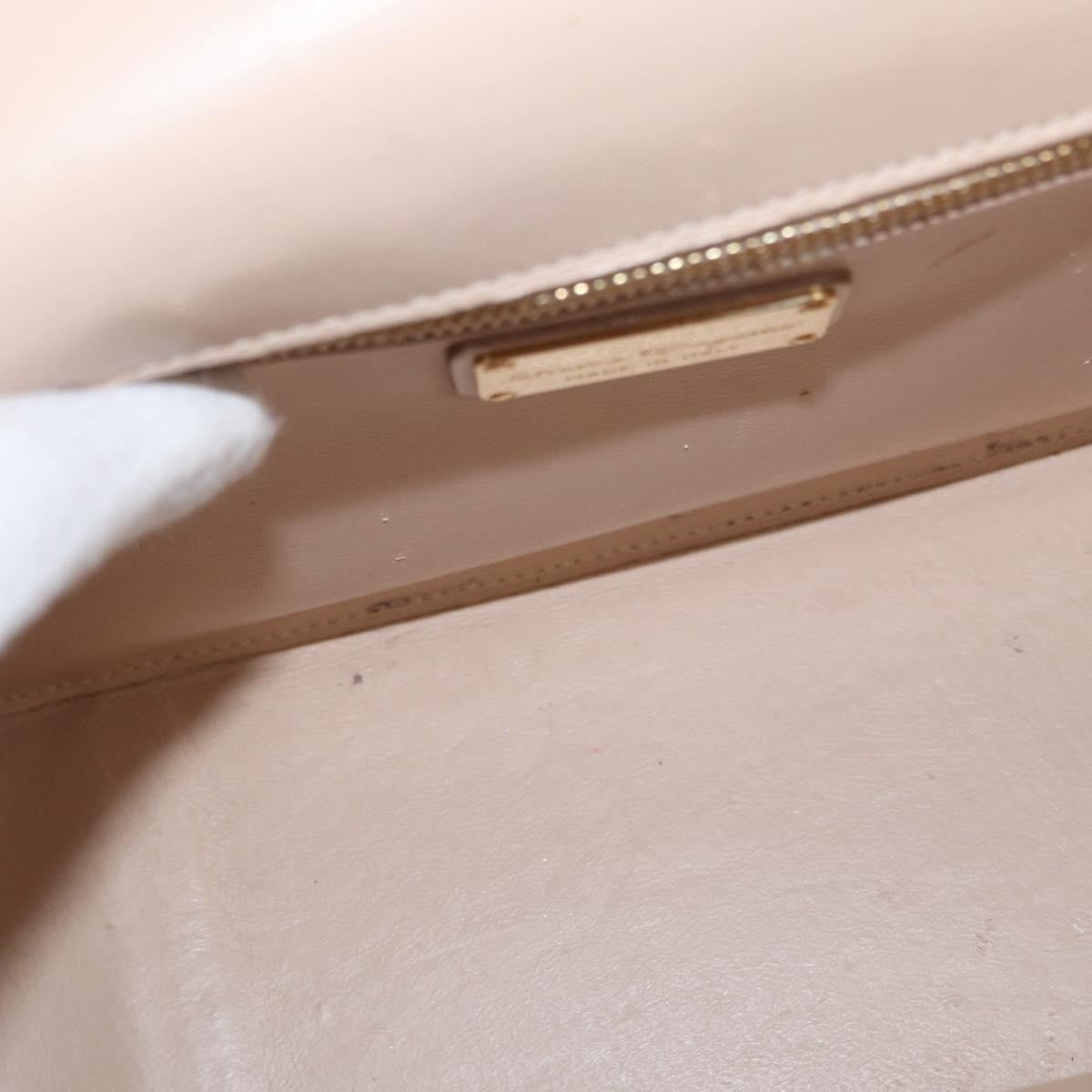 Salvatore Ferragamo Vala Handbag Leather, BEIGE, LEATHER, Handbag