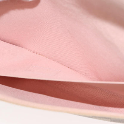 Louis Vuitton Felicie Pochette Damier, WHITE, CANVAS, Clutche & pouche