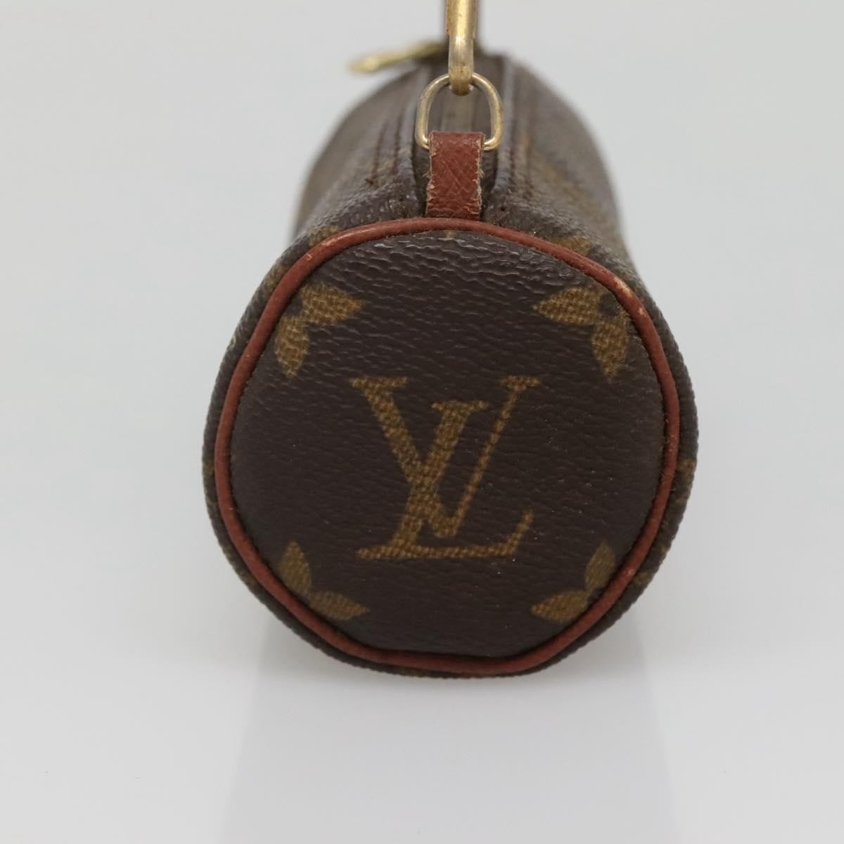 Louis Vuitton Papillon Pochette Monogram Canvas, BROWN, CANVAS, Clutche & pouche