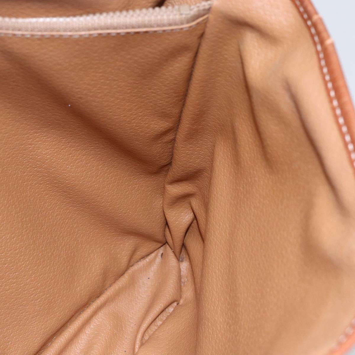 Celine Vintage Macadam Tote bag Canvas and Leather, BEIGE, CANVAS, Tote bag