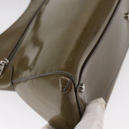 cartier Marcello Handbag Patent leather, KHAKI, PATENT_LEATHER, Handbag