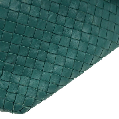 Bottega Veneta Zip Cube Messenger Intrecciato Nappa, GREEN, LEATHER, Shoulder bag