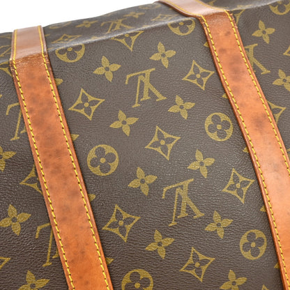 Louis Vuitton Keepall Bag Monogram Canvas, Brown, Canvas, Travel Bag