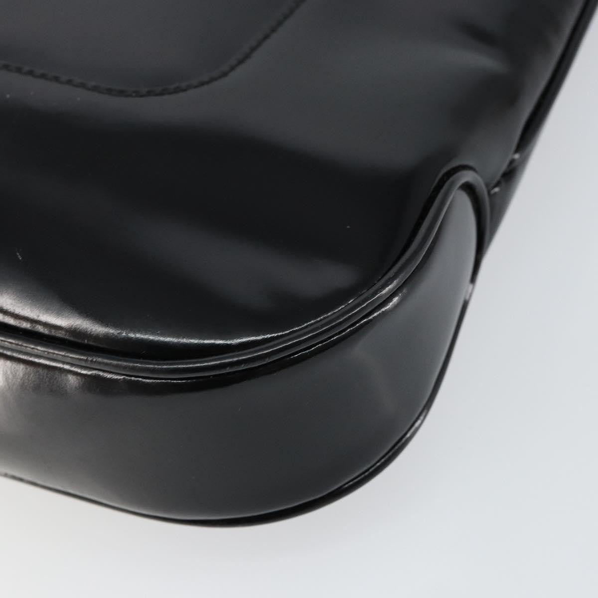 Gucci Jackie Bag Patent Leather, BLACK, PATENT_LEATHER, Shoulder bag