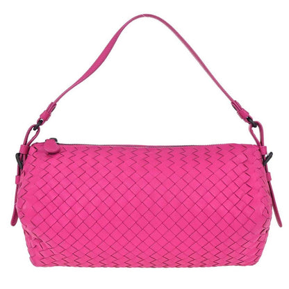 Bottega Veneta Intrecciato Handbag Leather, Pink, Leather, Handbag