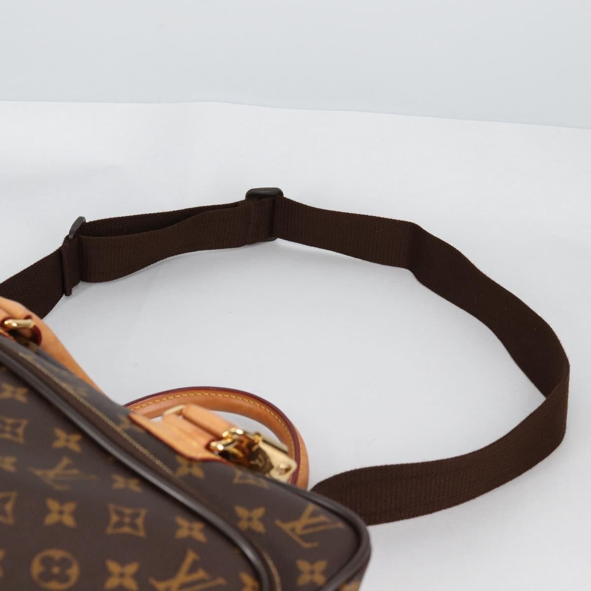 Louis Vuitton Icare Laptop Bag Monogram Canvas, BROWN, CANVAS, Briefcase