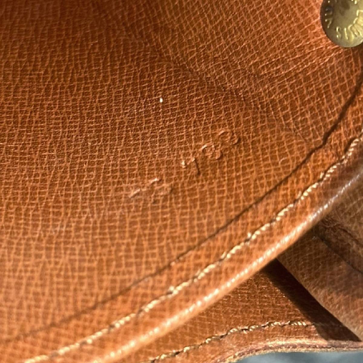 Louis Vuitton Cartouchiere Handbag Monogram Canvas, BROWN, CANVAS, Shoulder bag