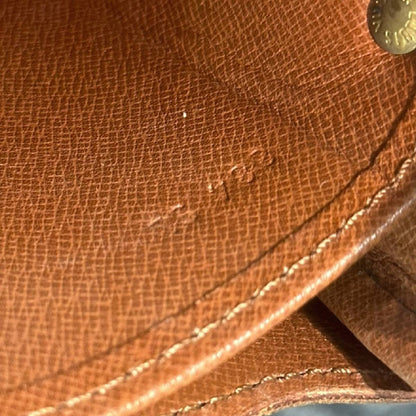 Louis Vuitton Cartouchiere Handbag Monogram Canvas, BROWN, CANVAS, Shoulder bag