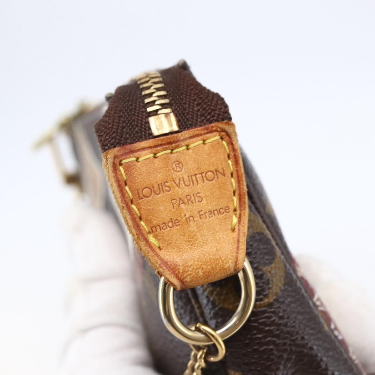 Louis Vuitton Mini pochette accessoire Limited edition Monogram canvas, BROWN, CANVAS, Accessory