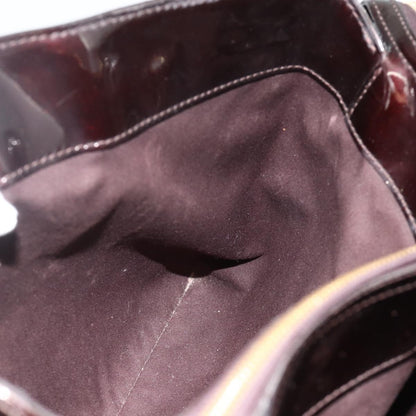 Louis Vuitton Melrose Avenue Handbag Monogram Vernis, Burgundy, Patent Leather, Handbag