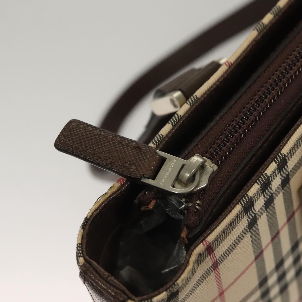 Burberry Nova Check Tote canvas check pattern, BEIGE, CANVAS, Tote bag