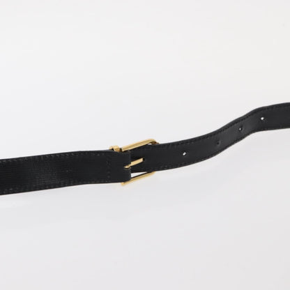 Celine Circle Logo Shoulder Bag Leather, BLACK, LEATHER, Shoulder bag