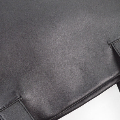 Loewe Shopper Tote Leather, BLACK, LEATHER, Tote bag