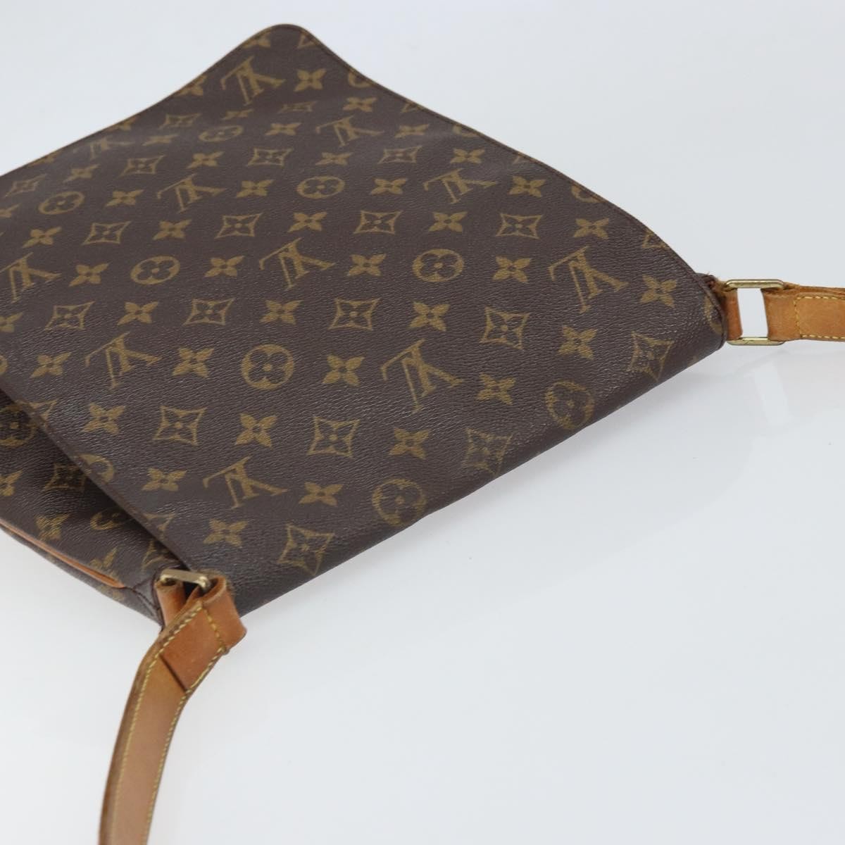 Louis Vuitton Musette Salsa Handbag Monogram Canvas, BROWN, CANVAS, Shoulder bag