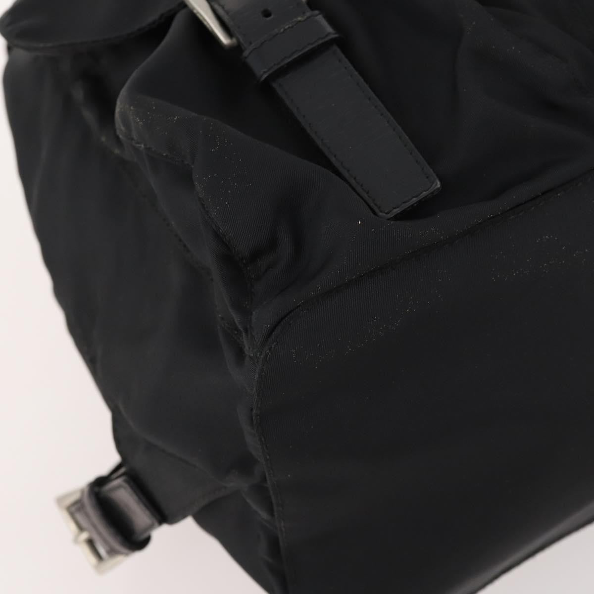 Prada Sac à dos Re-nylon nylon, BLACK, NYLON, Backpack