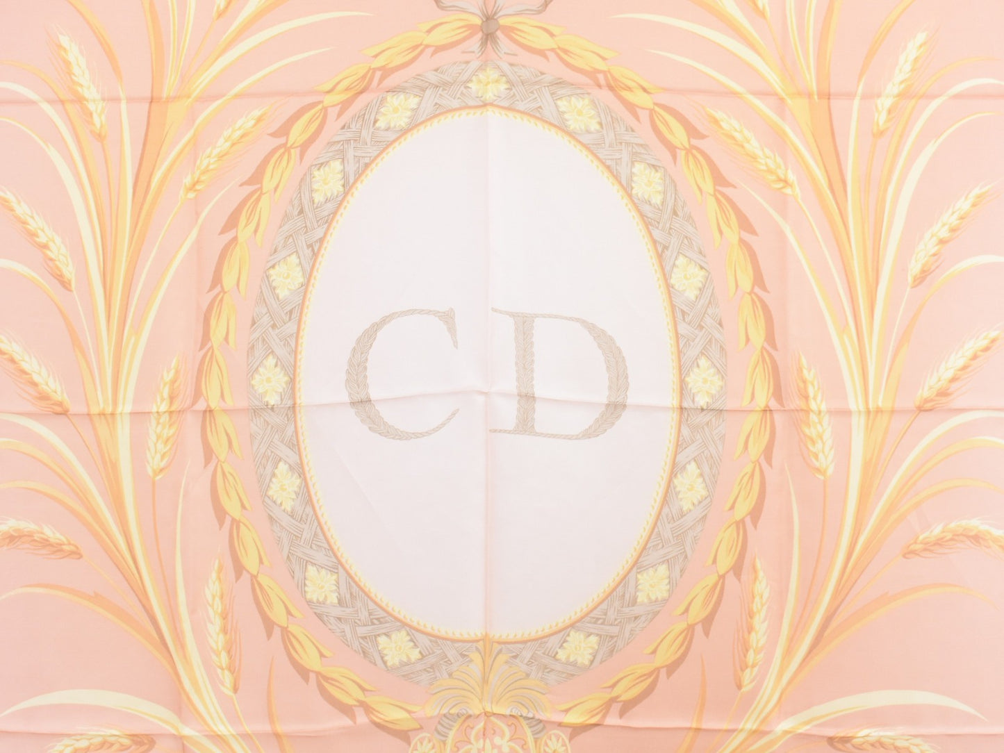 Christian Dior CD Scarf Silk, PINK, SILK, Scarve & shawl