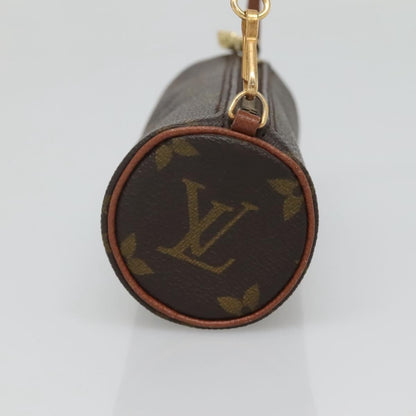 Louis Vuitton Papillon Pochette Monogram Canvas, BROWN, CANVAS, Clutche & pouche