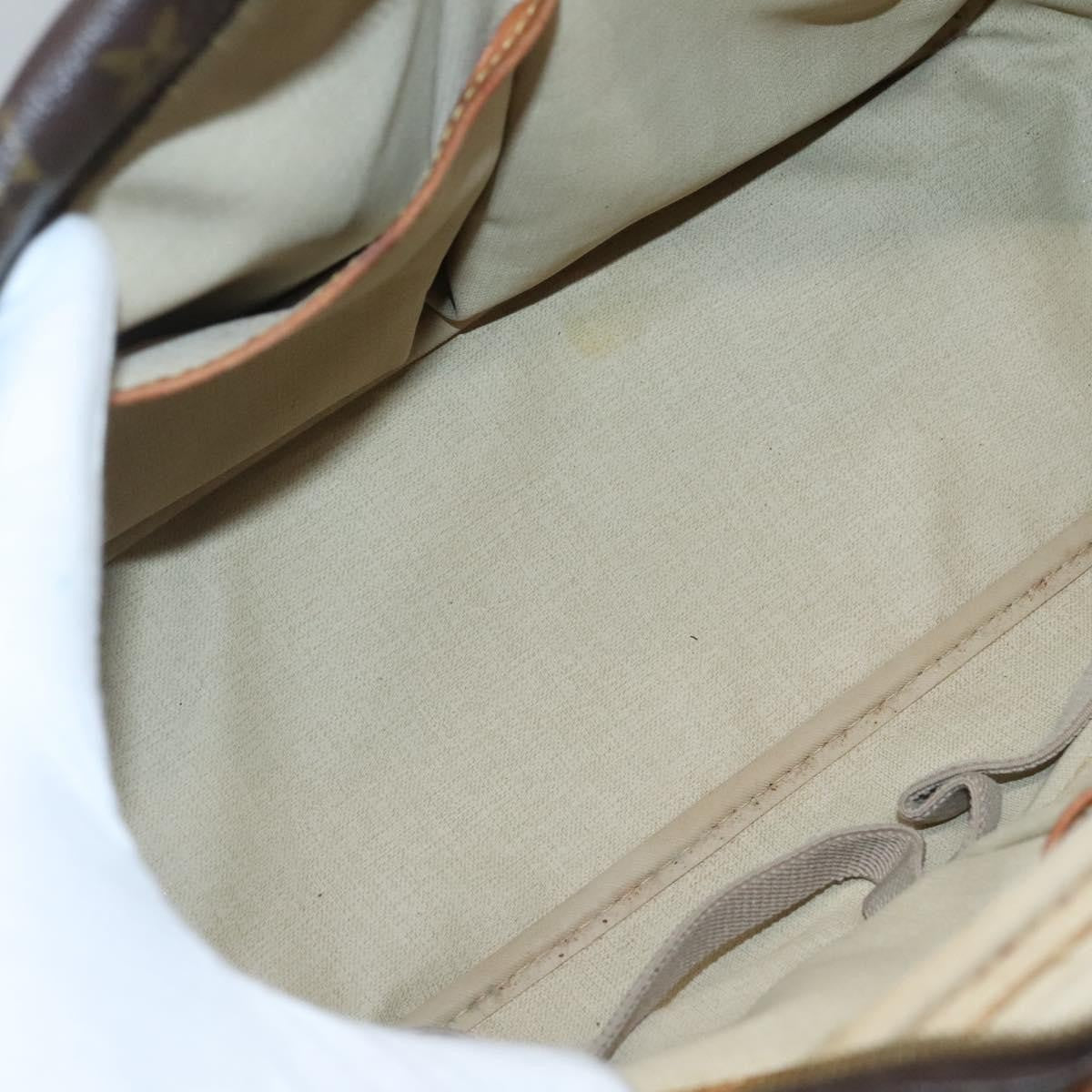 Louis Vuitton Deauville Handbag Monogram Canvas, BROWN, CANVAS, Handbag