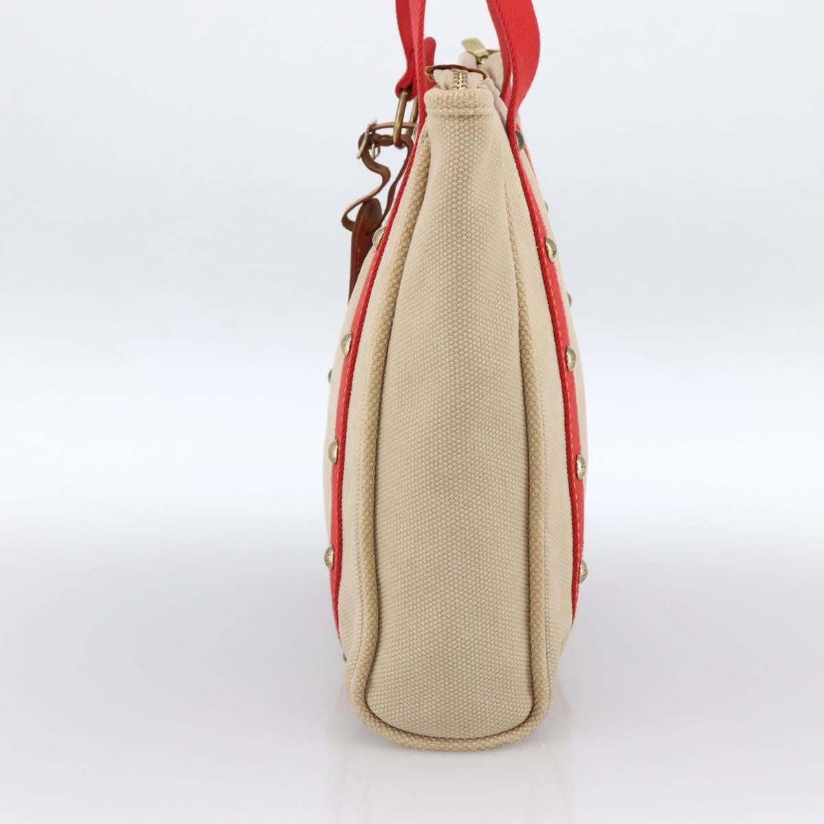 Louis Vuitton Antigua Tote Canvas, BEIGE, CANVAS, Tote bag