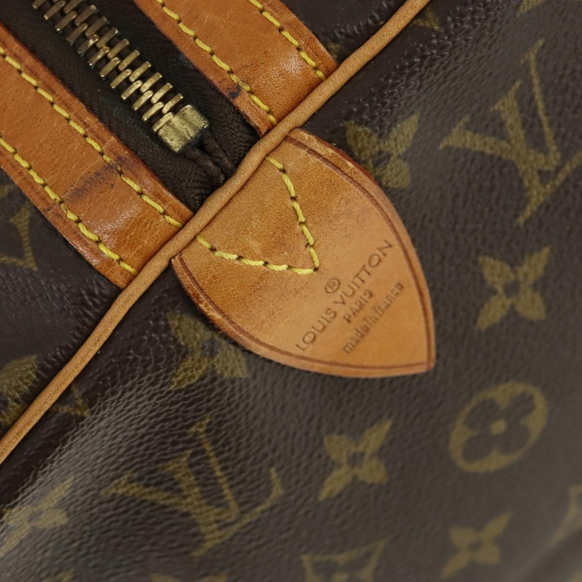 Louis Vuitton Sac Souple Handbag Monogram Canvas, BROWN, CANVAS, Travel bag