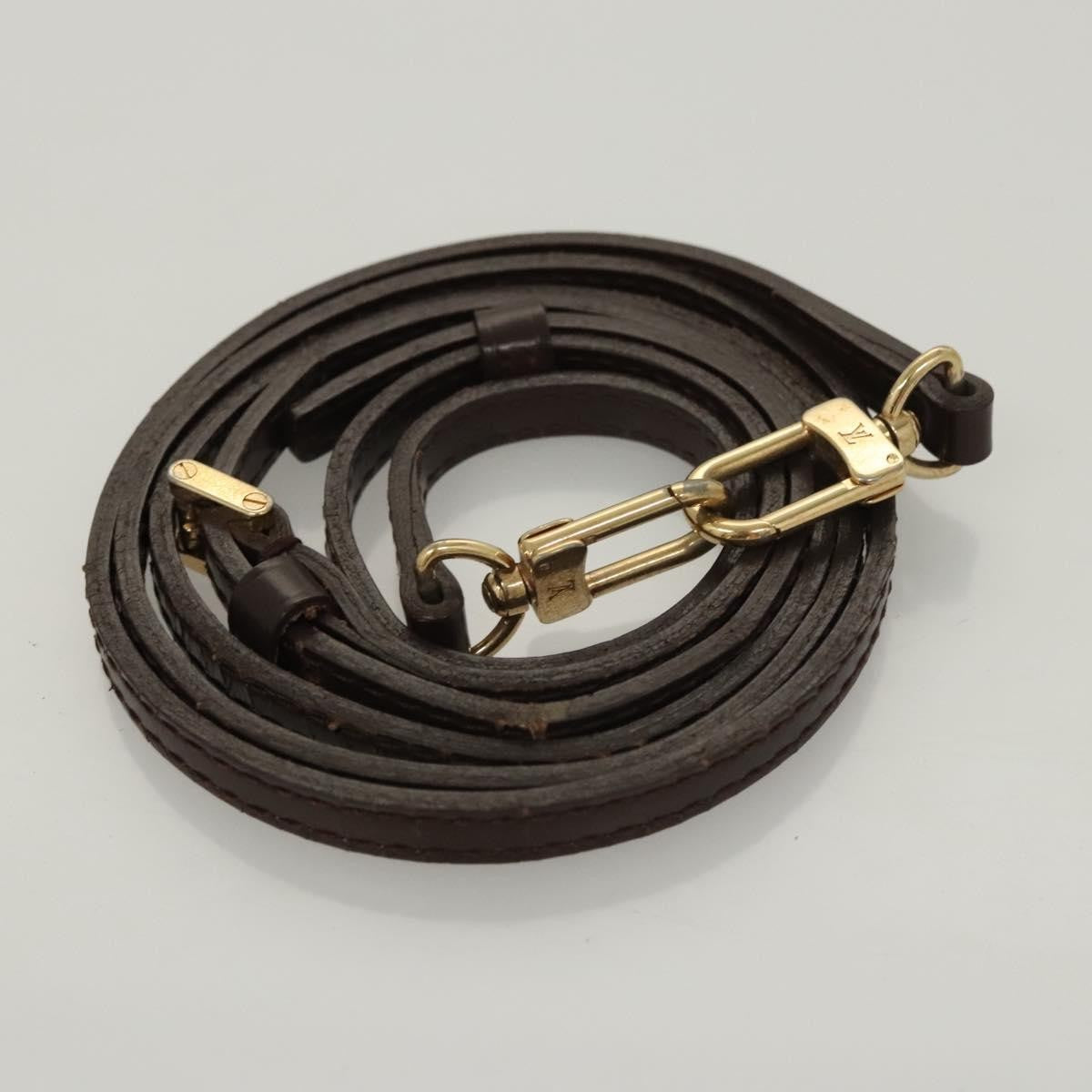 Louis Vuitton Ipanema Pochette Damier, BROWN, CANVAS, Clutche & pouche