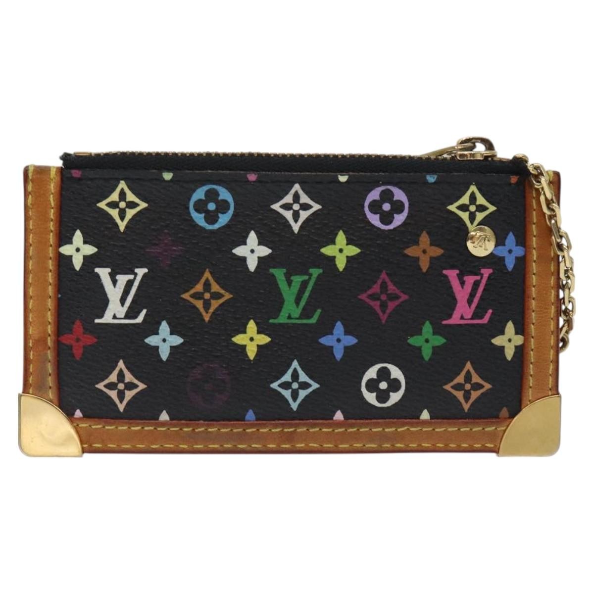 Louis Vuitton Pochette Clés Monogram Canvas, MULTICOLOUR, CANVAS, Wallets