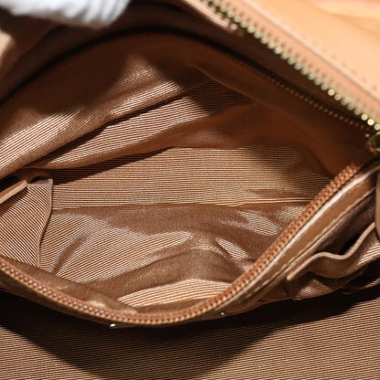 Bally Handbag Leather, BROWN, LEATHER, Handbag