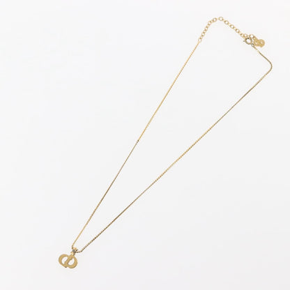 Christian Dior CD Logo necklace Metal, GOLD, METAL, Necklace