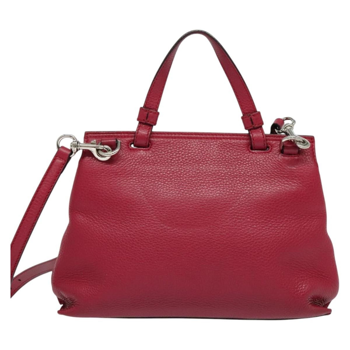 Gucci Bamboo Daily Top Handle Bag Leather, PINK, LEATHER, Handbag