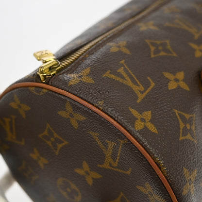 Louis Vuitton Papillon Handbag Monogram Canvas, Brown, Canvas, Handbag