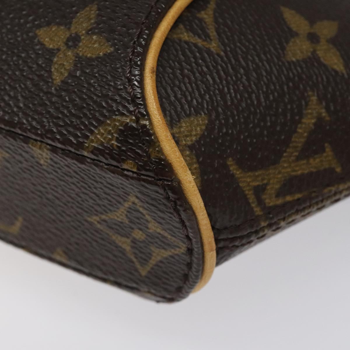 Louis Vuitton Ellipse Wristlet Clutch Monogram Canvas, BROWN, CANVAS, Clutche & pouche