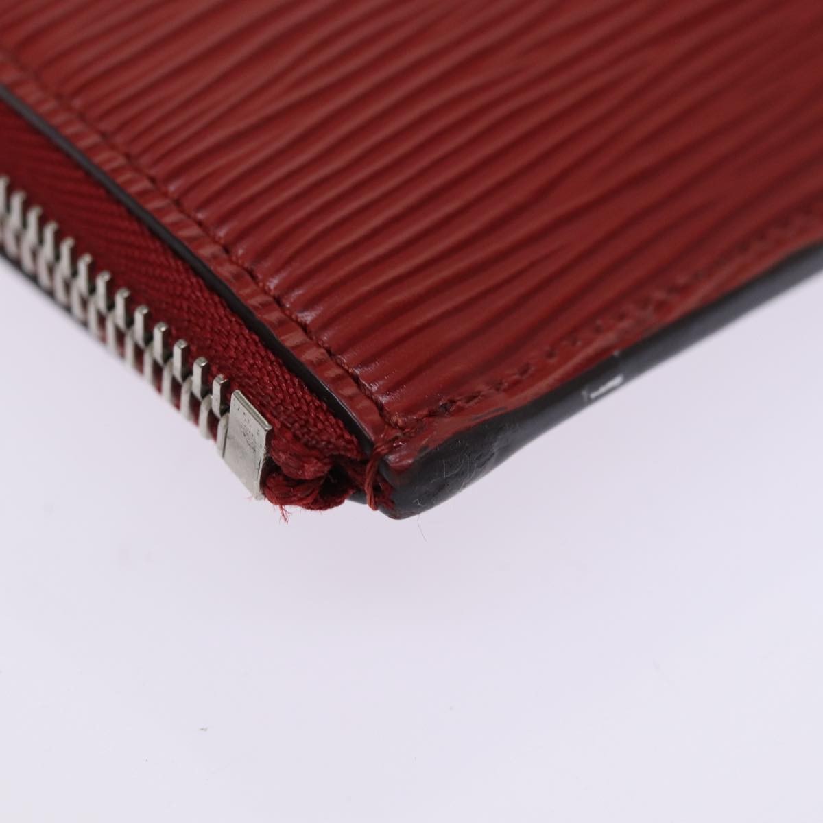 Louis Vuitton Pochette Jour Epi Leather, RED, LEATHER, Clutche & pouche