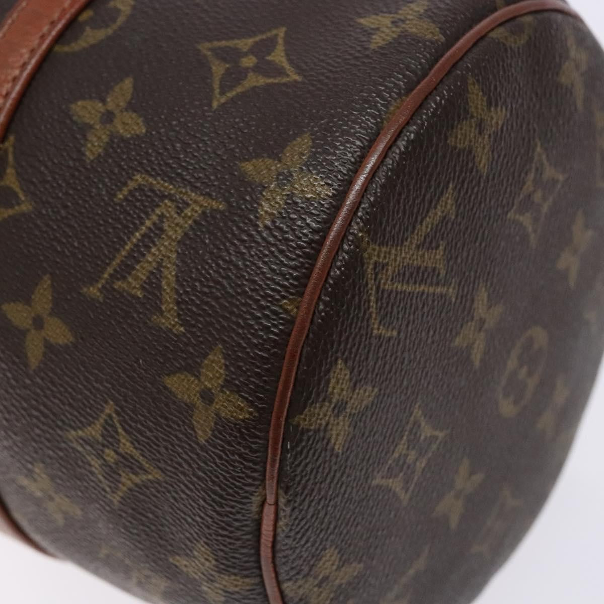 Louis Vuitton Papillon Handbag Monogram Canvas, BROWN, CANVAS, Handbag