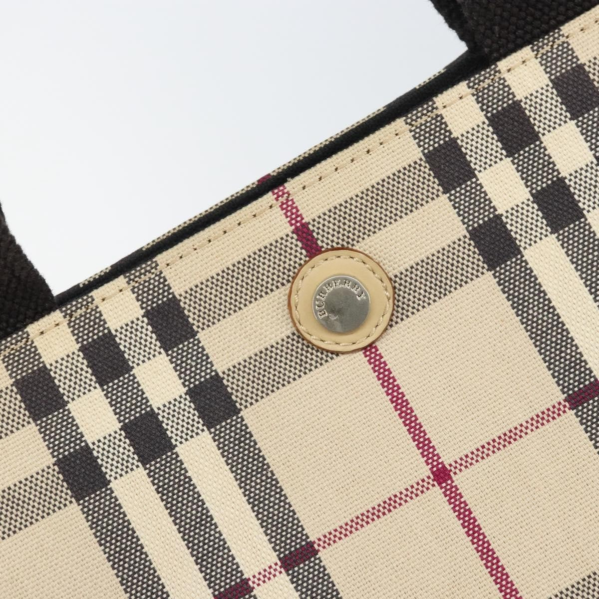 Burberry Nova Check Tote canvas check pattern, BEIGE, CANVAS, Tote bag