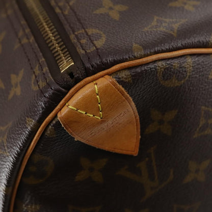 Louis Vuitton Keepall Bag Monogram Canvas, BROWN, CANVAS, Travel bag